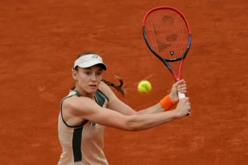 La Kazakhe Elena Rybakina, victorieuse de la Belge Belge Greet Minnen, à Roland-Garros, le 28 mai 2024