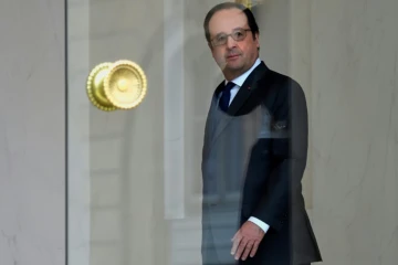 Le président français François Hollande, le 4 janvier 2017 à l'Elysée à Paris