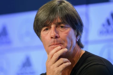 Le sélectionneur de l'équipe d'Allemagne Joachim Löw en conférence de presse, le 29 août 2018 à Munich