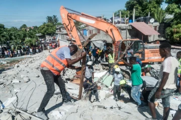 A Les Cayes le 15 août 2021