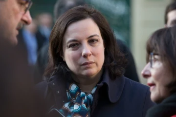 La ministre du Logement Emmanuelle Cosse à Paris, le 2 mai 2016