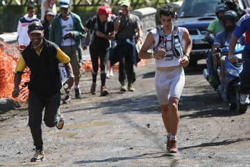 Grand raid - Vendredi 22 octobre 2010 - Killian Jornet à Cilaos