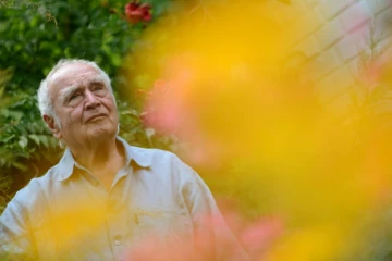 L'écrivain allemand Martin Walser à Überlingen, dans le sud-ouest de l'Allemagne, le 14 août 2013