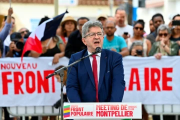 Jean-Luc Mélenchon à Montpellier, le 23 juin 2024