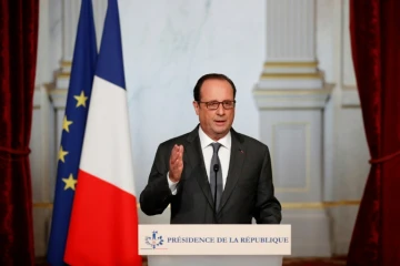 Le président français François Hollande, le 9 novembre 2016 à Paris