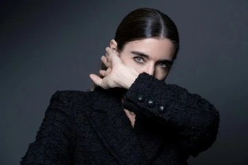 La chorégraphe franco-espagnole Blanca Li lors d'une séance photo  le 10 février 2022.