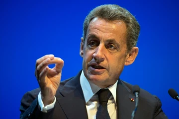 Nicolas Sarkozy, lors d'un meeting à Toulon, le 21 octobre 2016 