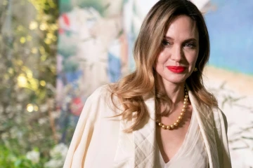 L'actrice américaine Angelina Jolie à la Maison Blanche à Washington, le 26 avril 2023