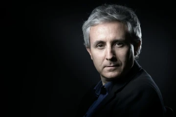 Ivan Jablonka qui vient de recevoir le prix Medicis, photographié le 6 octobre 2016 à Paris