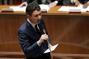 Le porte-parole du gouvernement Benjamin Griveaux à l'Assemblée nationale le 26 juin 2018 à Paris