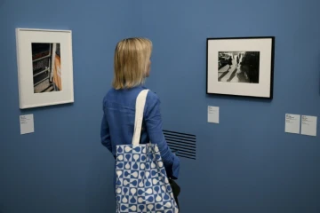 L'exposition "Assemblage" de Saul Leiter lors des Rencontres d'Arles à Arles le 3 juillet 2023
