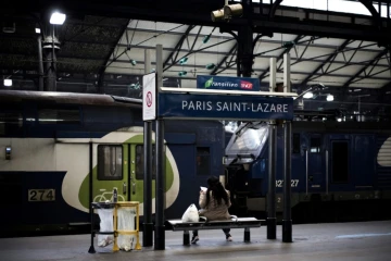 La gare Saint-Lazare, dans le nord-ouest de Paris, est la deuxième plus fréquentée de France, derrière la gare du Nord 