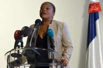 Christiane Taubira à Tunis le 18 septembre 2015