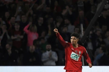 Florian David (Les Herbiers), le 17 avril 2018, à Nantes