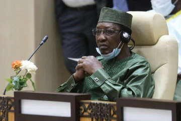 Le président du Tchad Idriss Deby Itno le 30 juin 2020 à Nouakchott