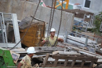 Chantier à Saint-Denis
