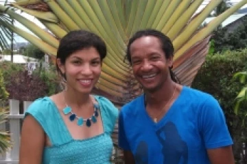 Vanessa Miranville et Axel Cindor (photo : DR)