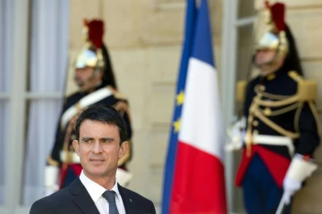 Le Premier ministre français Manuel Valls à Matignon à Paris, le 18 avril 2016