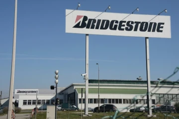 L'usine Bridgestone de Béthune (Pas-de-Calais) le 10 mars 2014 