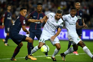 Match aller entre le PSG et Saint-Etienne, le 25 août 2017 au Parc des Princes