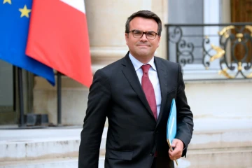 Alors secrétaire d'Etat au Commerce extérieur,  Thomas Thevenoud à l'Elysée le 27 août 2014