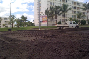 Mercredi 16 février 2011 - Aménagement d'un espace &quot;plage&quot; au Chaudron (Saint-Denis)