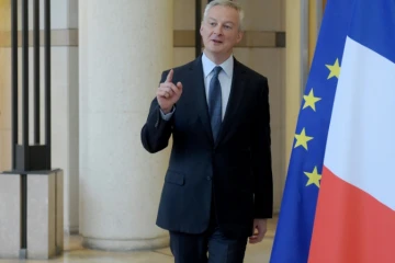 Bruno Le Maire au ministère de l'Economie et des Finances à Paris, le 31 octobre 2019