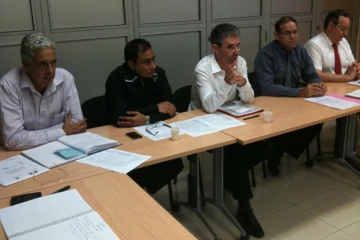 Mardi 5 avril 2011: Conférence de presse de la préfecture, de la Région et de la CCIR (photo: Mounice Najafaly)