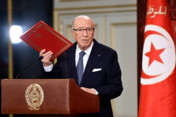 Le président tunisien Béji Caïd Essebsi à Tunis le 13 juillet 2016