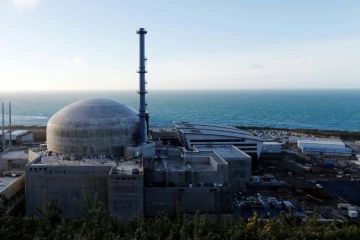 Le site de l'EPR de Flamanville, le 16 novembre 2016