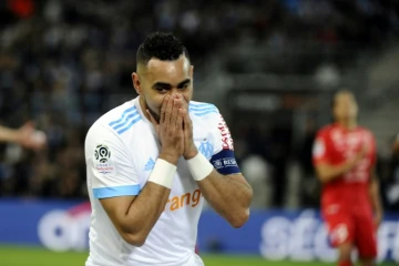 L'attaquant de Marseille Dimitry Payet lors de la réception de Montpellier le 8 avril 2018