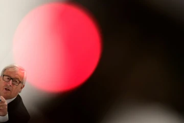 Le président de la Commission européenne, Jean-Claude Juncker à Berlin, le 8 mai 2017
