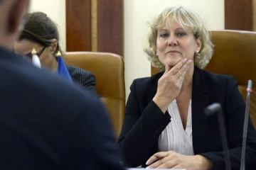 Nadine Morano le 2 octobre 2015 à Moscou