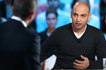 Abdelghani Merah lors du Grand Journal de Canal+ le 13 novembre 2012 à Paris