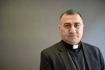 L'archevêque d'Erbil Bashar Wardac à Washington le 27 novembre 2017