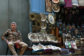 Un vendeur de rue au Caire, le 24 octobre 2016.