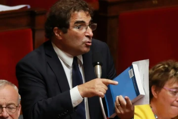 Le chef des députés Républicains Christian Jacob à l'Assemblée nationale, le 28 juillet 2017