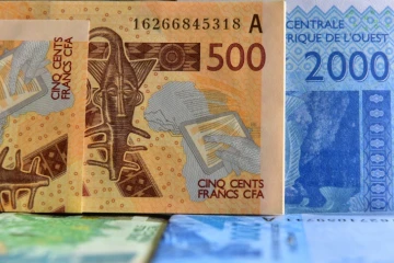 Des francs CFA en septembre 2017 en Côte d'Ivoire