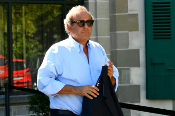 Michel Platini, président déchu de l'UEFA, le 25 août 2016 à Lausanne