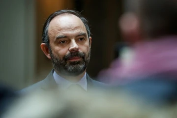 Edouard Philippe devant la préfecture de Paris, le 24 décembre 2018