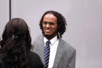 Le jihadiste malien Ahmad Al Faqi Al Mahdi à La Haye, le 27 septembre 2016