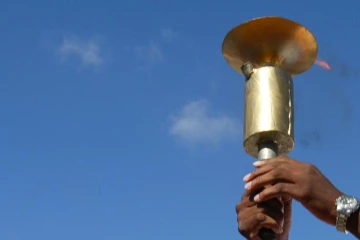 Flamme jeux des îles