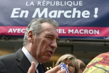 François Bayrou le 13 juin 2017 à Béthune