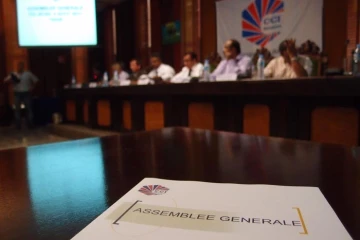 Mardi 4 août 2011: Assemblée générale de la chambre de commerce et d'industrie de La Réunion (photo: Mounice Najafaly)