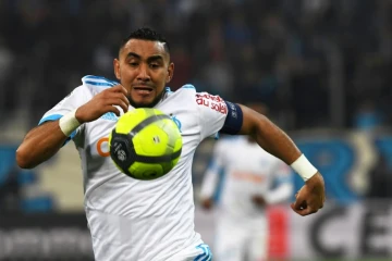 L'attaquant de l'OM Dimitri Payet lors du match face à Monaco au Vélodrome, le 28 janvier 2018