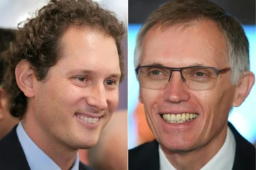 John Elkann et Carlos Tavares