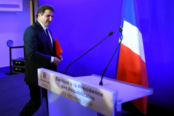 Le nouveau président des Républicains, Christian Jacob, le 13 octobre 2019 à Paris
