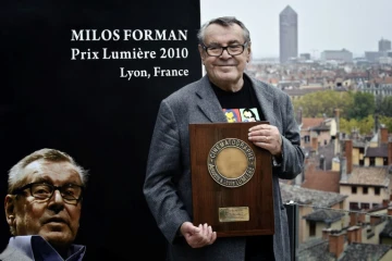 Milos Forman le 10 octobre 2010 lors d'un hommage à sa carrière au festival Lumière de Lyon (France)