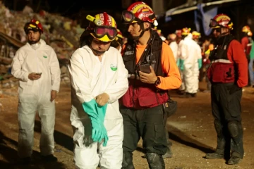 Pompiers et secouristes le 20 avril 2016 à Manta