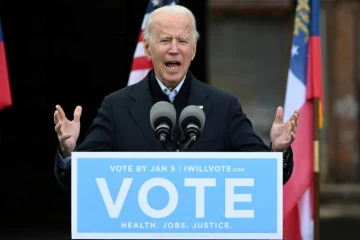 Joe Biden s'exprime à Atlanta le 15 décembre 2020
